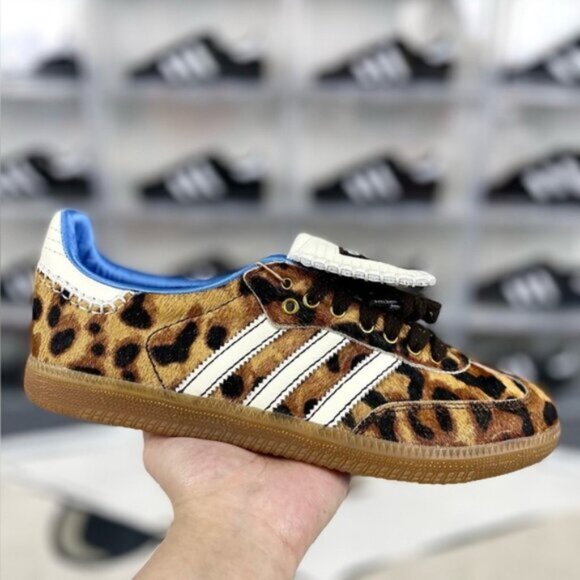 Adidas Wales Bonner Samba Pony Leopard Print - Picture 5 of 10
